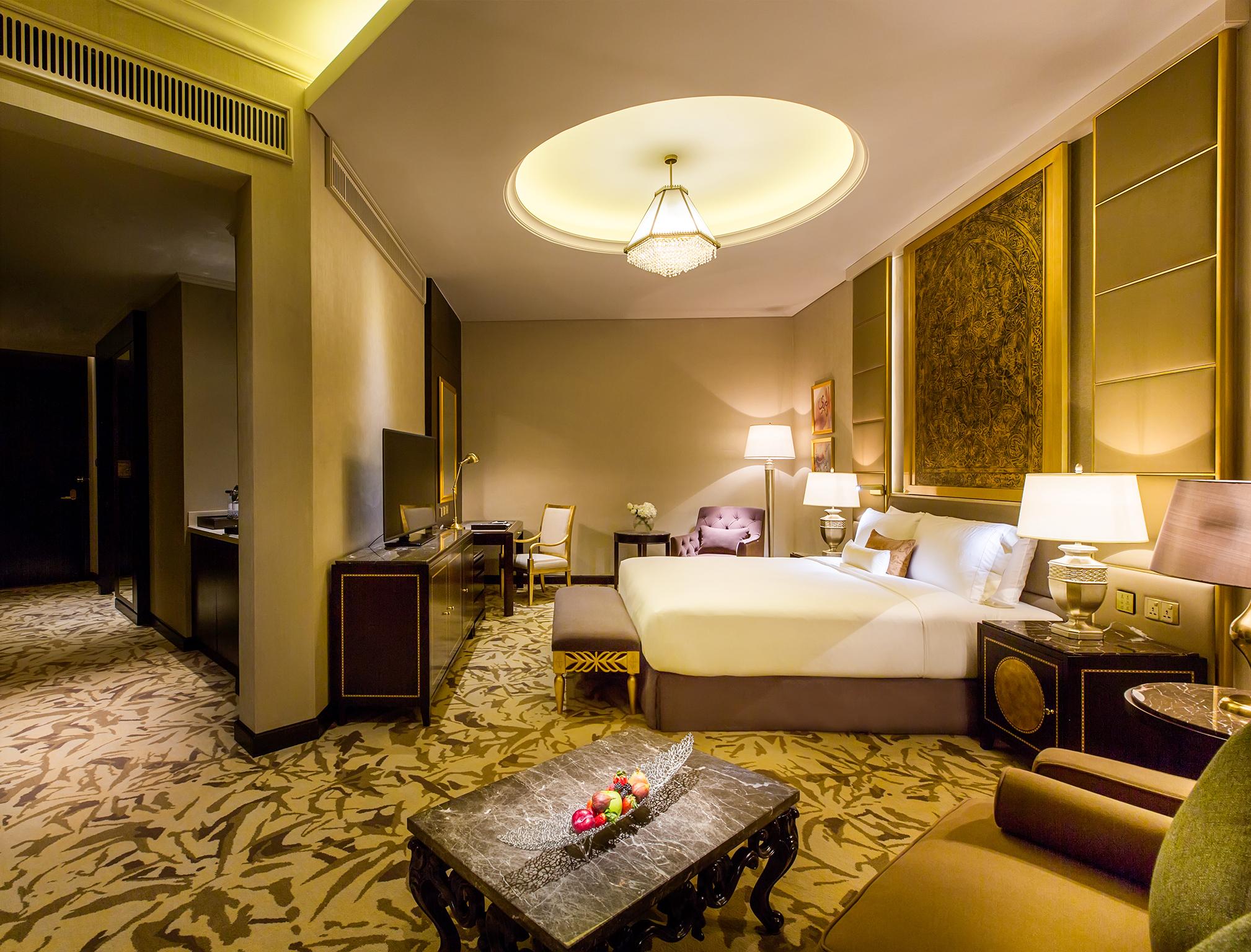 Ezdan Palace Hotel Doha Exterior foto A suite at the hotel